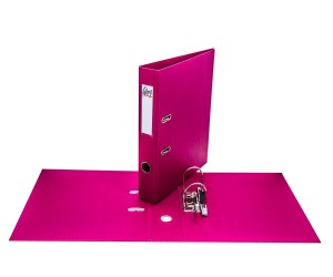 Mape-reģistrs College, A4, 5cm, PP+PP, aveņu krāsas Mape-reģistrs College, A4, 5cm, PP+PP, aveņu krāsas