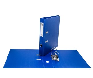 Mape-reģistrs College A4, 5cm, PP+PP, tumši zils Mape-reģistrs College A4, 5cm, PP+PP, tumši zils