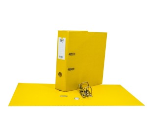 Mape-reģistrs College A4, 7cm, PP+PP, dzeltens Mape-reģistrs College A4, 7cm, PP+PP, dzeltens