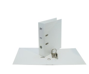 Mape-reģistrs College A4, 7cm, PP+PP, balts Mape-reģistrs College A4, 7cm, PP+PP, balts