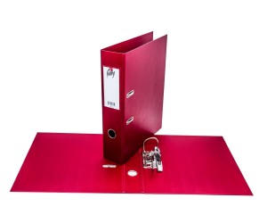 Mape-reģistrs College, A4, 7cm, PP+PP, bordo Mape-reģistrs College, A4, 7cm, PP+PP, bordo