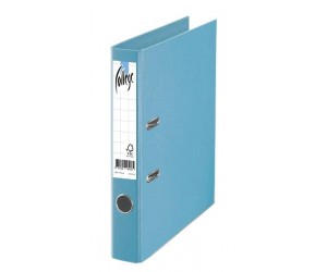 Mape-reģistrs College, A4, 5cm, PP+PP, gaiši zils Mape-reģistrs College, A4, 5cm, PP+PP, gaiši zils