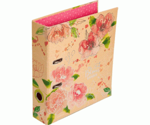 Mape-reģistrs deVente kraft, A4, 7cm, rozā Mape-reģistrs deVente kraft, A4, 7cm, rozā