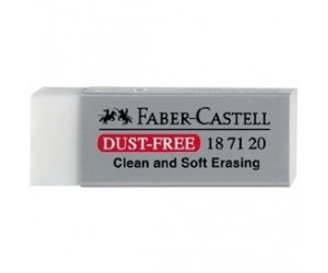 Dzēšgumija Faber-Castell Dust-free 187120, balta Dzēšgumija Faber-Castell Dust-free 187120, balta