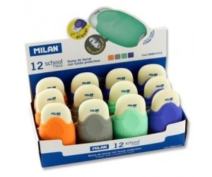 Dzēšgumija ar turētāju Milan School 1012 Dzēšgumija ar turētāju Milan School 1012