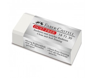 Dzēšgumija Faber-Castell Dust-free 187130 Dzēšgumija Faber-Castell Dust-free 187130