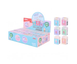 Dzēšgumija Deli H301, 37x25x17mm, ice cream Dzēšgumija Deli H301, 37x25x17mm, ice cream