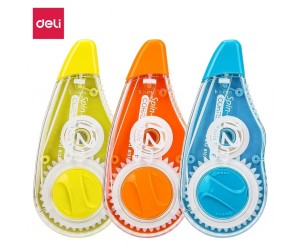 Korekcijas lente Deli 5mmx12m, asorti Korekcijas lente Deli 5mmx12m, asorti