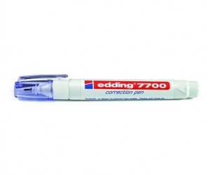 Korekcijas pildspalva Edding 7700, 1-2mm, 8ml Korekcijas pildspalva Edding 7700, 1-2mm, 8ml