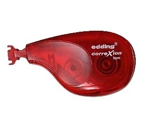 Korekcijas lente Edding 7410, 4.2mmx10m Korekcijas lente Edding 7410, 4.2mmx10m