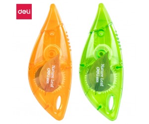 Korekcijas lente Deli Nature leaf 5mmx6m, asorti Korekcijas lente Deli Nature leaf 5mmx6m, asorti