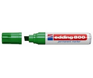 Permanents marķieris Edding 800 4-12mm, nošķelts, zaļš Permanents marķieris Edding 800 4-12mm, nošķelts, zaļš