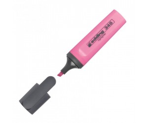 Teksta marķieris Edding 345, 1-5mm, nošķelts, rozā Teksta marķieris Edding 345, 1-5mm, nošķelts, rozā
