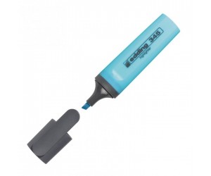 Teksta marķieris Edding 345, 1-5mm, nošķelts, zils Teksta marķieris Edding 345, 1-5mm, nošķelts, zils