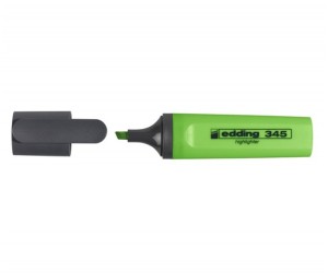 Teksta marķieris Edding 345, 1-5mm, nošķelts, zaļš Teksta marķieris Edding 345, 1-5mm, nošķelts, zaļš
