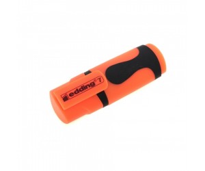 Teksta marķieris Edding e-7 Mini 1-3mm, nošķelts, oranžs Teksta marķieris Edding e-7 Mini 1-3mm, nošķelts, oranžs