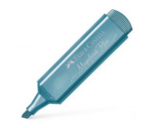 Teksta marķieris Faber-Castell TL46 Metallic 1-5mm, nošķelts, Magnificent Blue Teksta marķieris Faber-Castell TL46 Metallic 1-5mm, nošķelts, Magnificent Blue