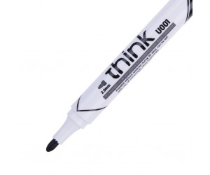 Tāfeles marķieris Deli U001, 2mm, konisks, melns Tāfeles marķieris Deli U001, 2mm, konisks, melns