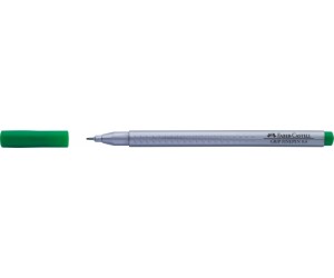Flomāstertipa pildspalva Faber-Castell Finepen Grip 0.4mm, permanente, olīva zaļš Flomāstertipa pildspalva Faber-Castell Finepen Grip 0.4mm, permanente, olīva zaļš