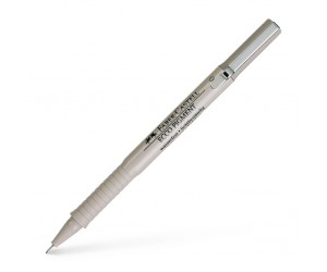 Flomāstertipa pildspalva Faber-Castell Ecco Pigment 0.1mm, melna Flomāstertipa pildspalva Faber-Castell Ecco Pigment 0.1mm, melna