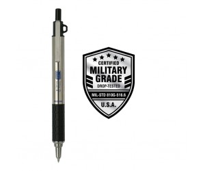 Lodīšu pildspalva Zebra X-701, automātiska, metālisks korpuss, 0.7mm, zila