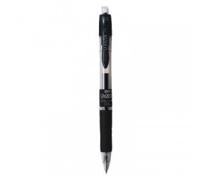 Gēla pildspalva U-Knock Dong-A 0.5mm, automātiska melna