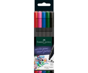 Tintes pildspalvas Faber-Castell FinePen 0.4mm, 5 krāsas
