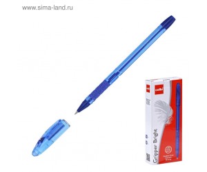 Lodīšu pildspalva Cello Gripper Bright, 0.5mm, zila