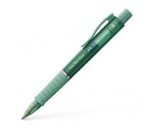 Lodīšu pildspalva Faber-Castell PolyBall View, zaļa