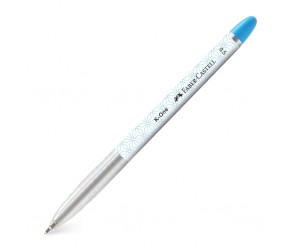Lodīšu pildspalva Faber-Castell K-One, 0.5mm, zila