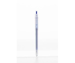 Gēla pildspalva Deli Delight, 0.5mm, automātiska, zila