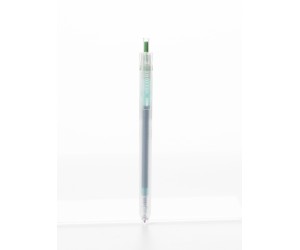 Gēla pildspalva Deli Delight 0,5mm, automātiska, zaļa