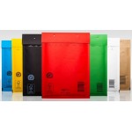 Polsterēta aploksne Nr.14, 202x275mm, iekšējais izmērs 180x265mm, melna