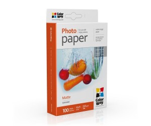 Fotopapīrs ColorWay, 10x15cm, 220g/m², 100lpp/iep, matēts