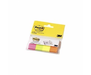 Indeksi 3M Post-it, 20x38mm, 4krāsasx50lpp
