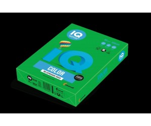 Krāsains papīrs IQ, A4, 80g/m², 500lpp/iep, DG47 tumši zaļš