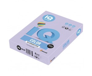 Krāsains papīrs IQ,  A4, 160g/m², 250lpp/iep, LA12, Lavander