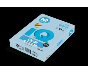 Krāsains papīrs IQ, A4, 80g/m², 500lpp/iep, OBL70 Iceblue