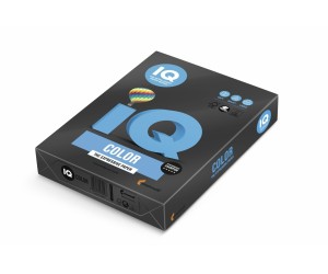 Krāsains papīrs IQ, A4, 160g, 250 loksnes, B100, Black