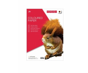 Krāsains papīrs College, A4, 80g/m², 50lpp/iep, brūns