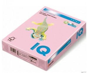 Krāsains papīrs IQ A4, 160g/㎡, 250 loksnes OPI74 Flamingo pink