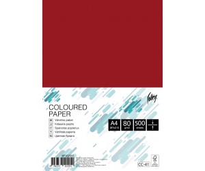 Koopiapaber College A4/80g/500L, tumeroheline