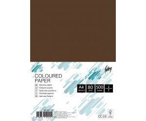 Koopiapaber College A4/80g/500L, kohvi