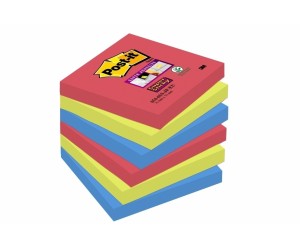Līmlapiņas POST-IT Super Sticky Bor Bora 6x90l 76x76, 3 krāsas Līmlapiņas POST-IT Super Sticky Bor Bora 6x90l 76x76, 3 krāsas