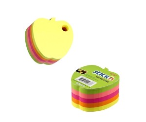 *Piezīmju kubs StickN 21400 70x70mm Apple 400 lapas *Piezīmju kubs StickN 21400 70x70mm Apple 400 lapas