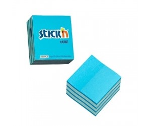 Līmlapiņu kubs StickN 21337 Two colors 51x51mm, 250 lapas, zili asorti Līmlapiņu kubs StickN 21337 Two colors 51x51mm, 250 lapas, zili asorti