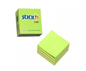 Līmlapiņu kubs StickN 21339 Two colors 51x51mm, 250 lapas, pasteļu zaļā krāsā Līmlapiņu kubs StickN 21339 Two colors 51x51mm, 250 lapas, pasteļu zaļā krāsā