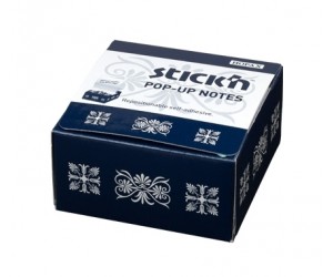 *Līmlapiņas StickN 21430, Z-veida, 76x76mm, 200lapas, baltas *Līmlapiņas StickN 21430, Z-veida, 76x76mm, 200lapas, baltas