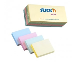 Līmlapiņas StickN 21531, 38x51mm, 100lpp/iep, 12gab/iep Līmlapiņas StickN 21531, 38x51mm, 100lpp/iep, 12gab/iep