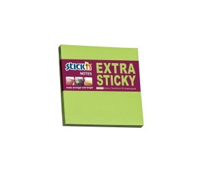 Līmlapiņas StickN 21672 Extra sticky, 76x76mm, 90 lapas, zaļa Līmlapiņas StickN 21672 Extra sticky, 76x76mm, 90 lapas, zaļa